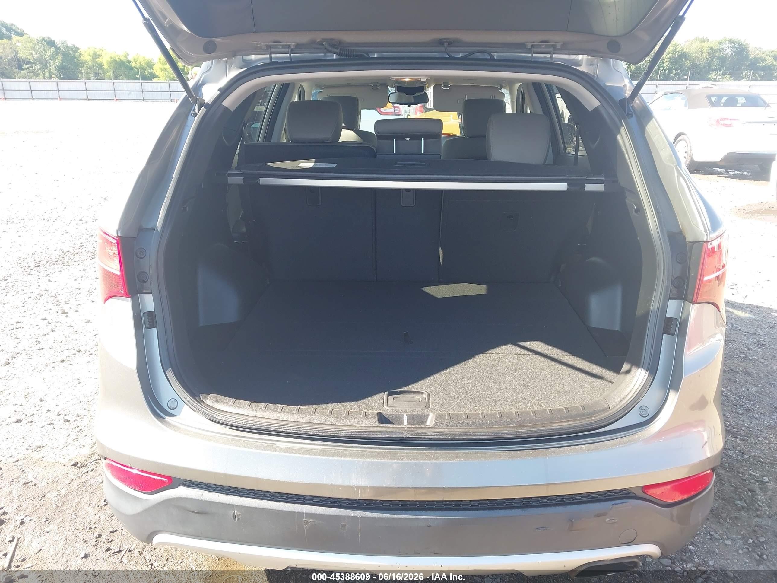 2013 Hyundai Santa Fe Sport Серый vin: 5XYZU3LB0DG026902