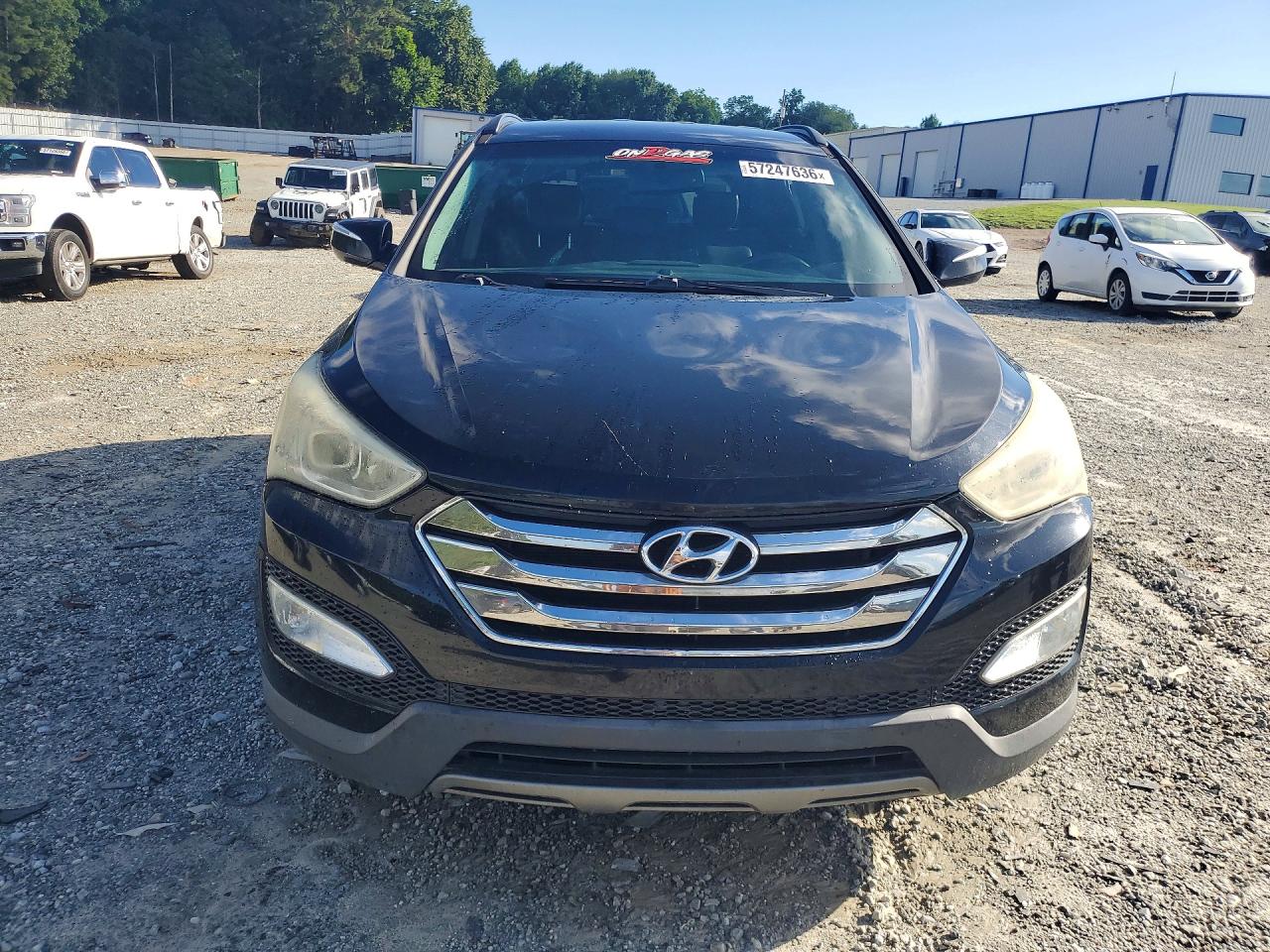 2013 Hyundai Santa Fe Sport 2.4l Black vin: 5XYZU3LB0DG033218