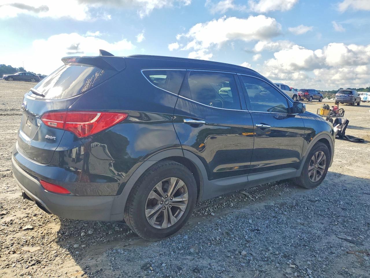 2013 Hyundai Santa Fe Sport 2.4l Black vin: 5XYZU3LB0DG033218