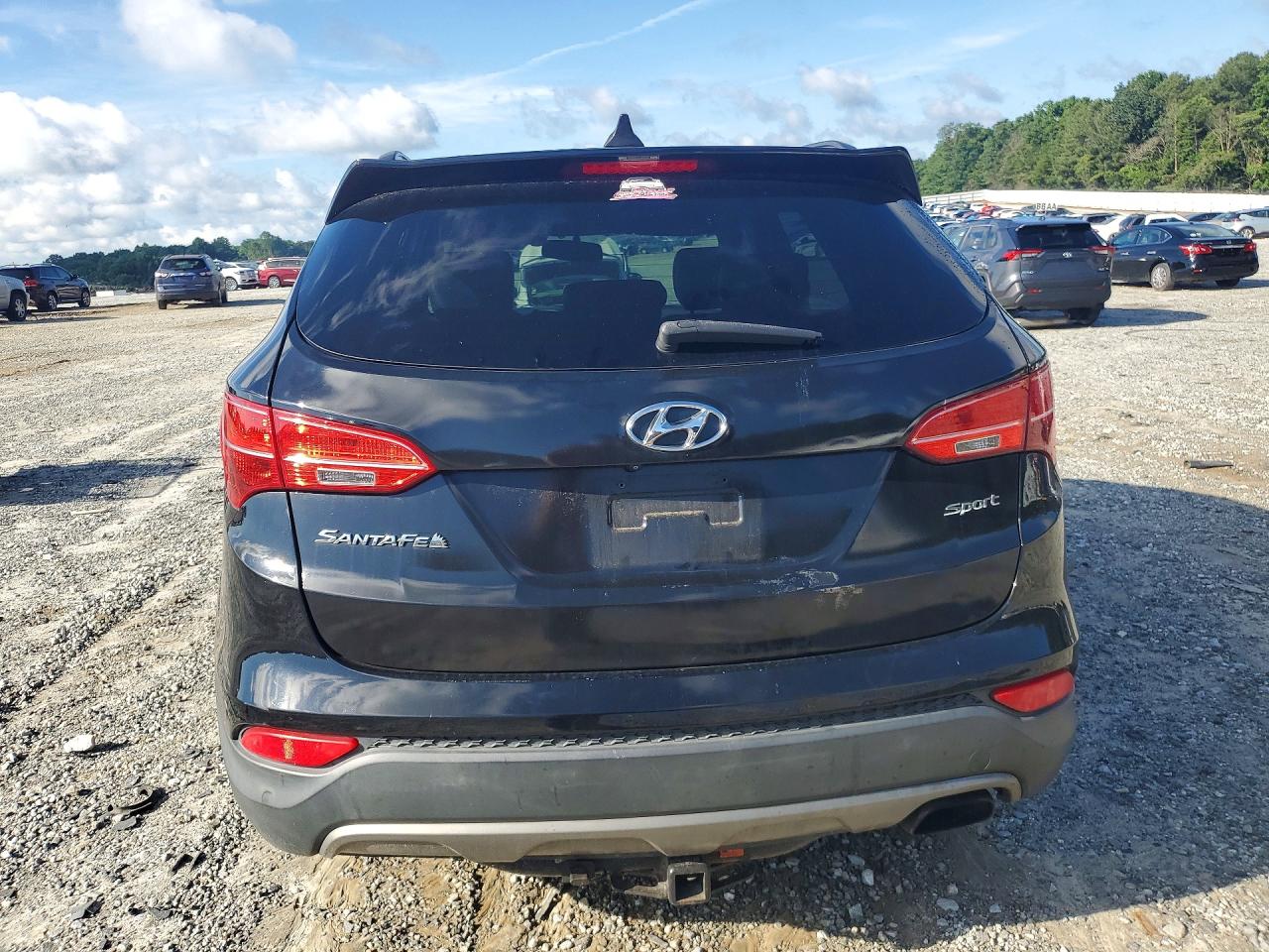 2013 Hyundai Santa Fe Sport 2.4l Black vin: 5XYZU3LB0DG033218