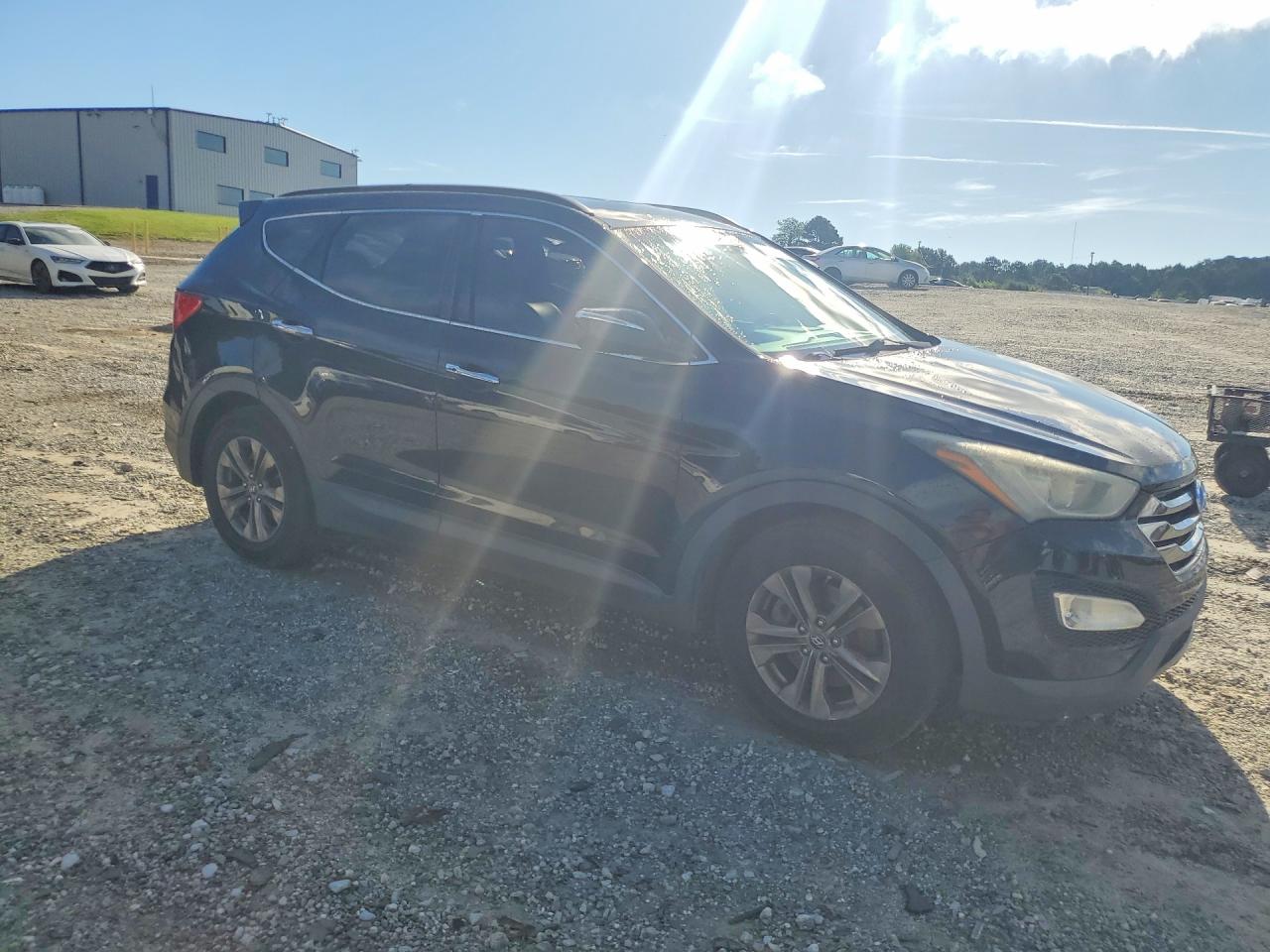 2013 Hyundai Santa Fe Sport 2.4l Black vin: 5XYZU3LB0DG033218