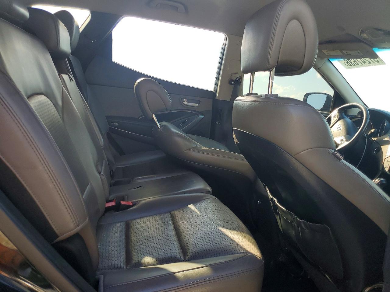 2013 Hyundai Santa Fe Sport 2.4l Black vin: 5XYZU3LB0DG033218