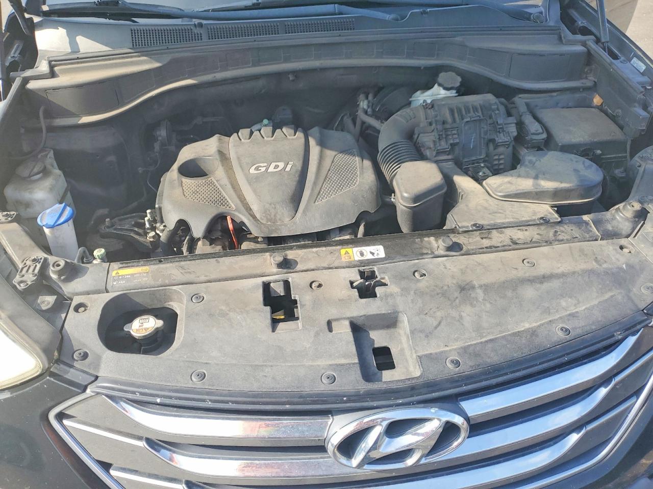 2013 Hyundai Santa Fe Sport 2.4l Черный vin: 5XYZU3LB0DG071497