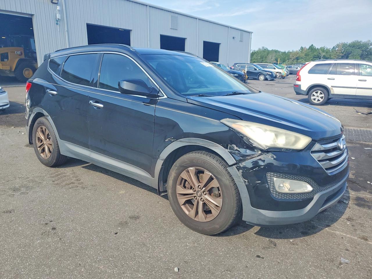 2013 Hyundai Santa Fe Sport 2.4l Черный vin: 5XYZU3LB0DG071497