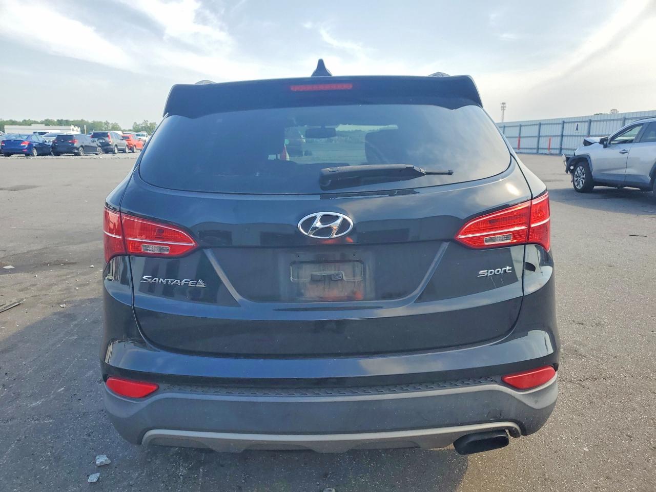 2013 Hyundai Santa Fe Sport 2.4l Черный vin: 5XYZU3LB0DG071497