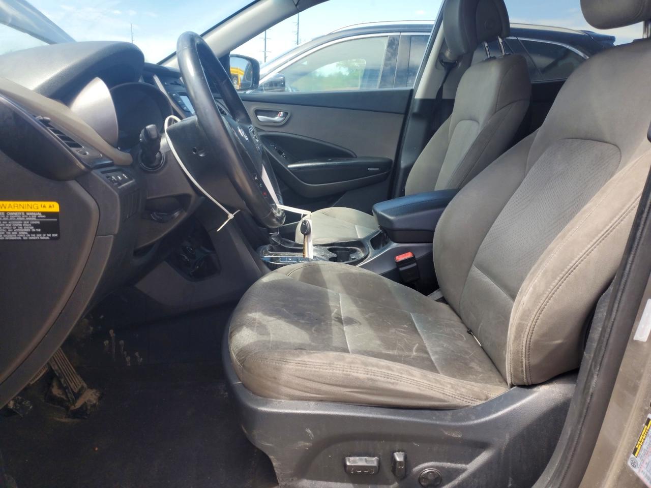 2014 Hyundai Santa Fe Sport 2.4l Gray vin: 5XYZU3LB0EG125558
