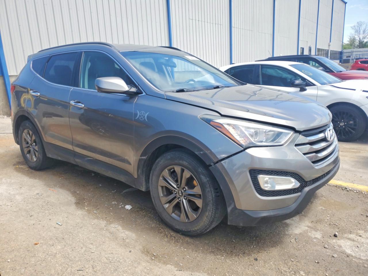 2014 Hyundai Santa Fe Sport 2.4l Gray vin: 5XYZU3LB0EG125558