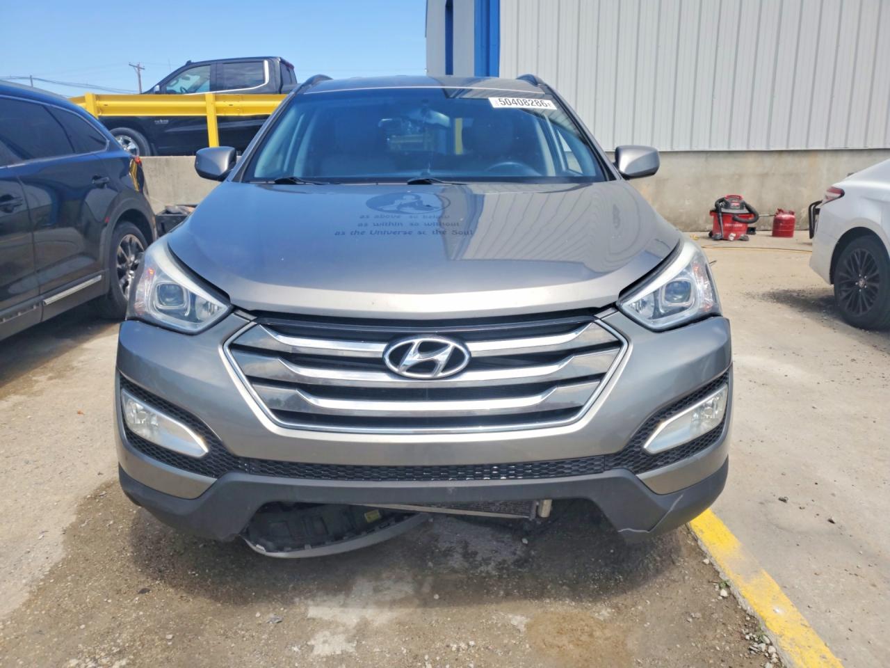 2014 Hyundai Santa Fe Sport 2.4l Gray vin: 5XYZU3LB0EG125558