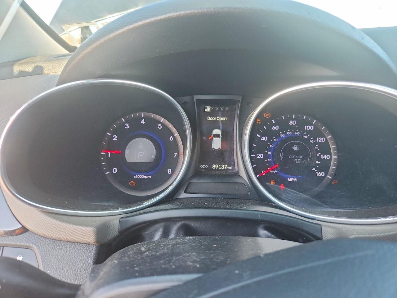 2014 Hyundai Santa Fe Sport 2.4l Black vin: 5XYZU3LB0EG137337