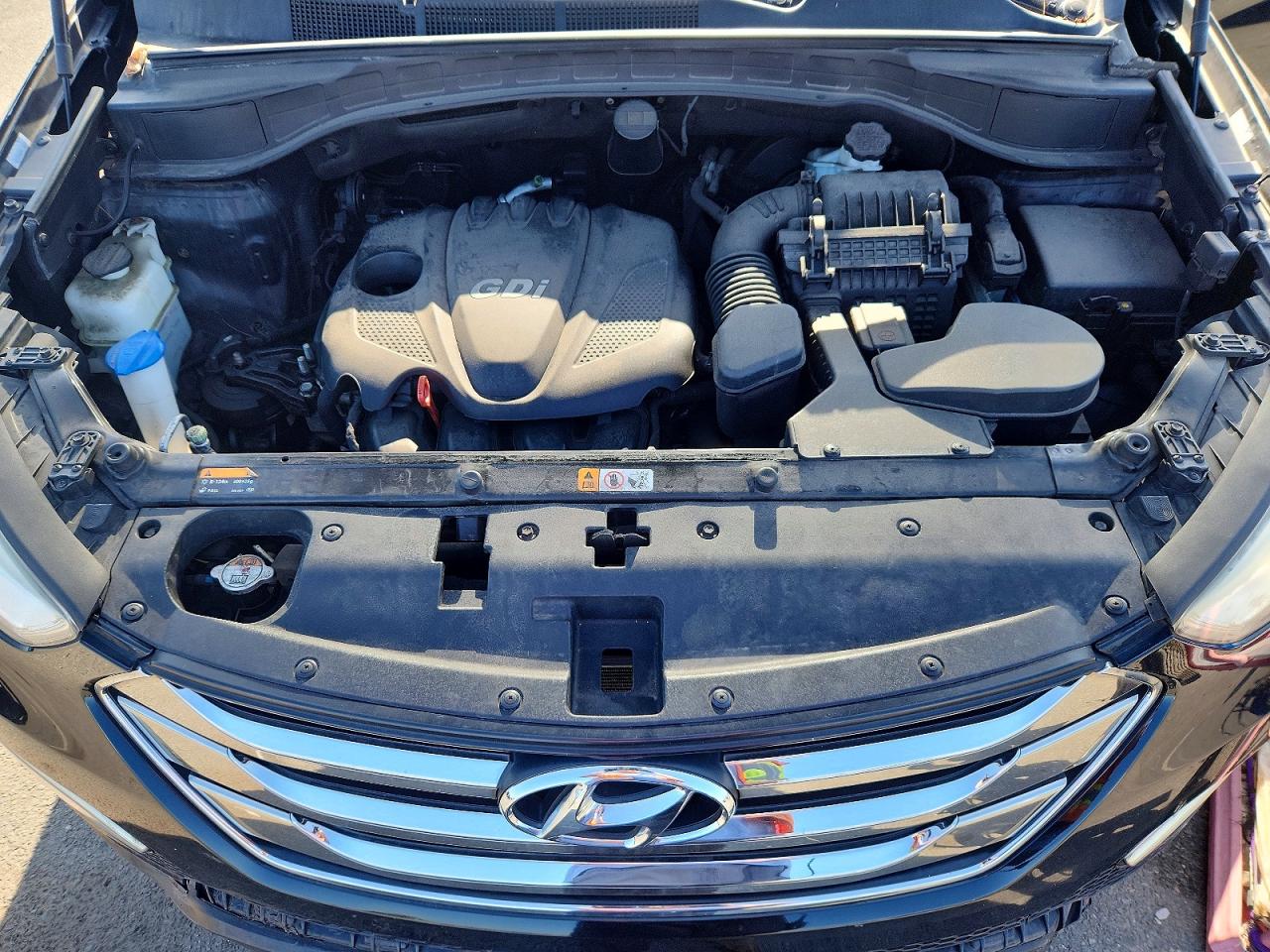 2014 Hyundai Santa Fe Sport 2.4l Black vin: 5XYZU3LB0EG137337