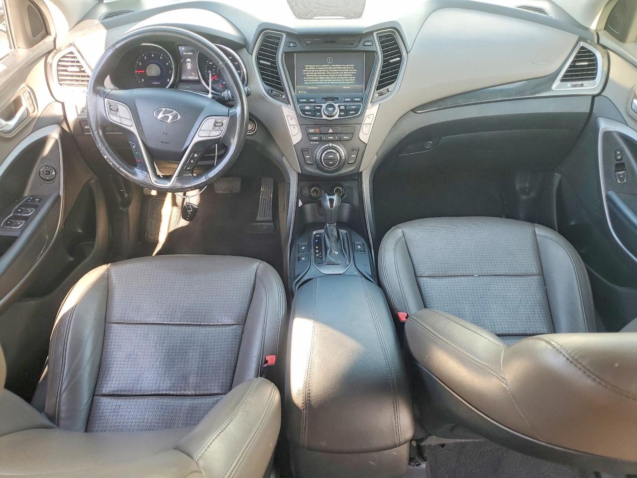 2014 Hyundai Santa Fe Sport 2.4l White vin: 5XYZU3LB0EG143607