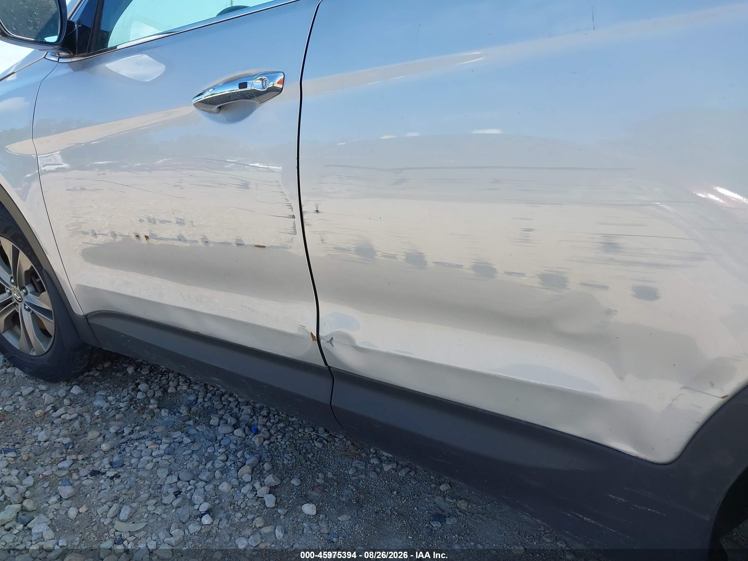 2014 Hyundai Santa Fe Sport 2.4l Серебряный vin: 5XYZU3LB0EG165588