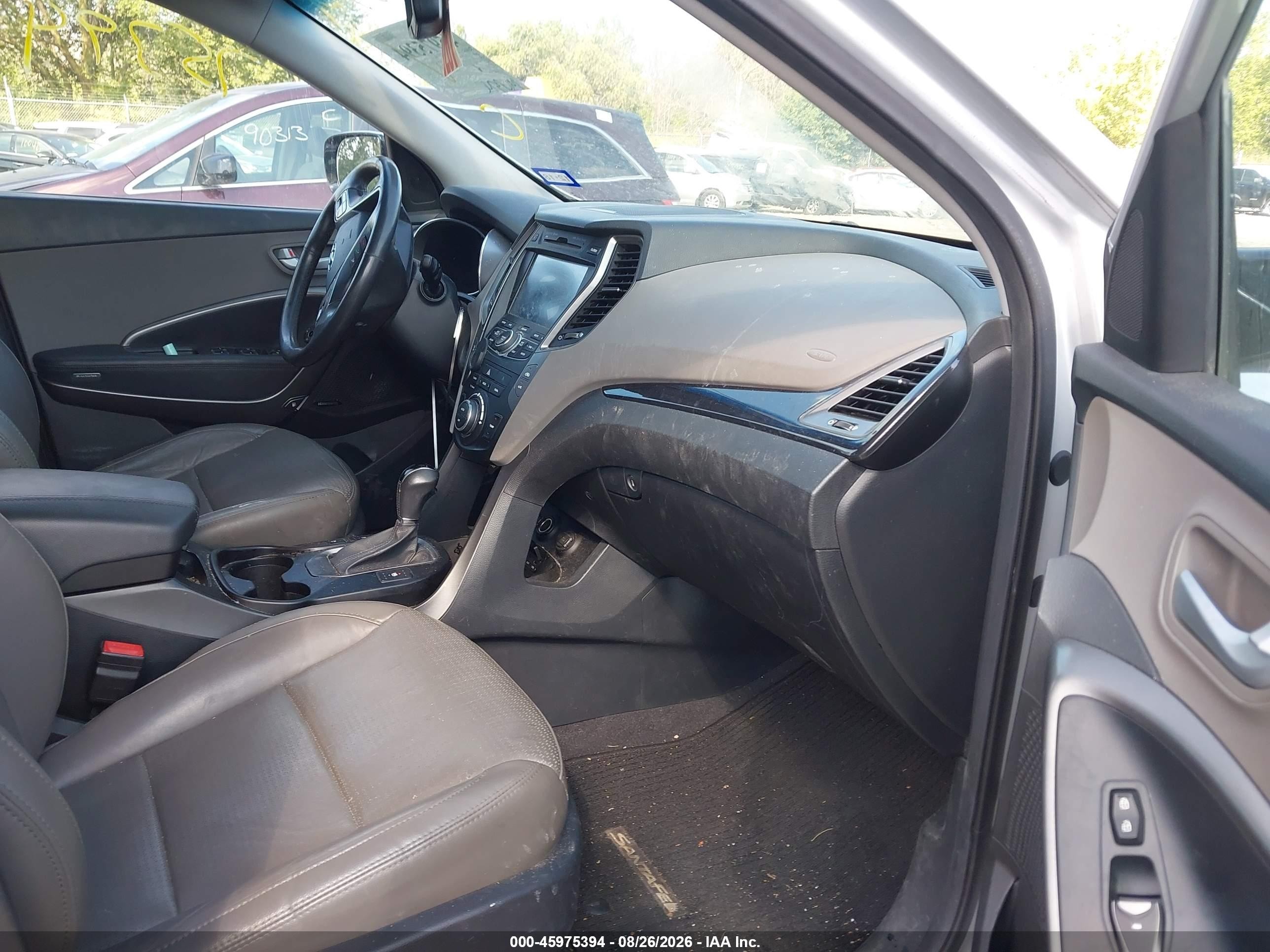 2014 Hyundai Santa Fe Sport 2.4l Серебряный vin: 5XYZU3LB0EG165588