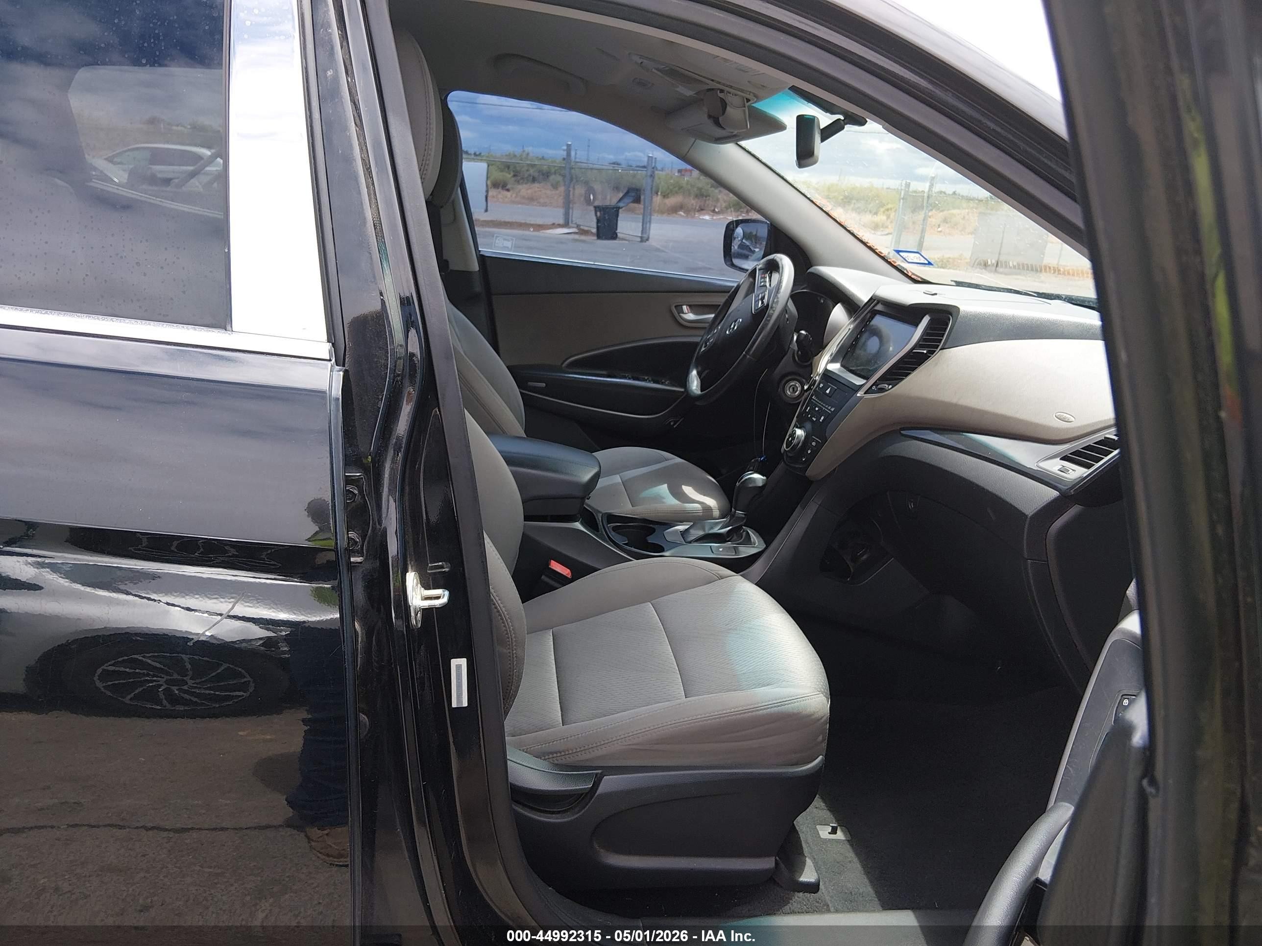 2014 Hyundai Santa Fe Sport 2.4l Black vin: 5XYZU3LB0EG176610