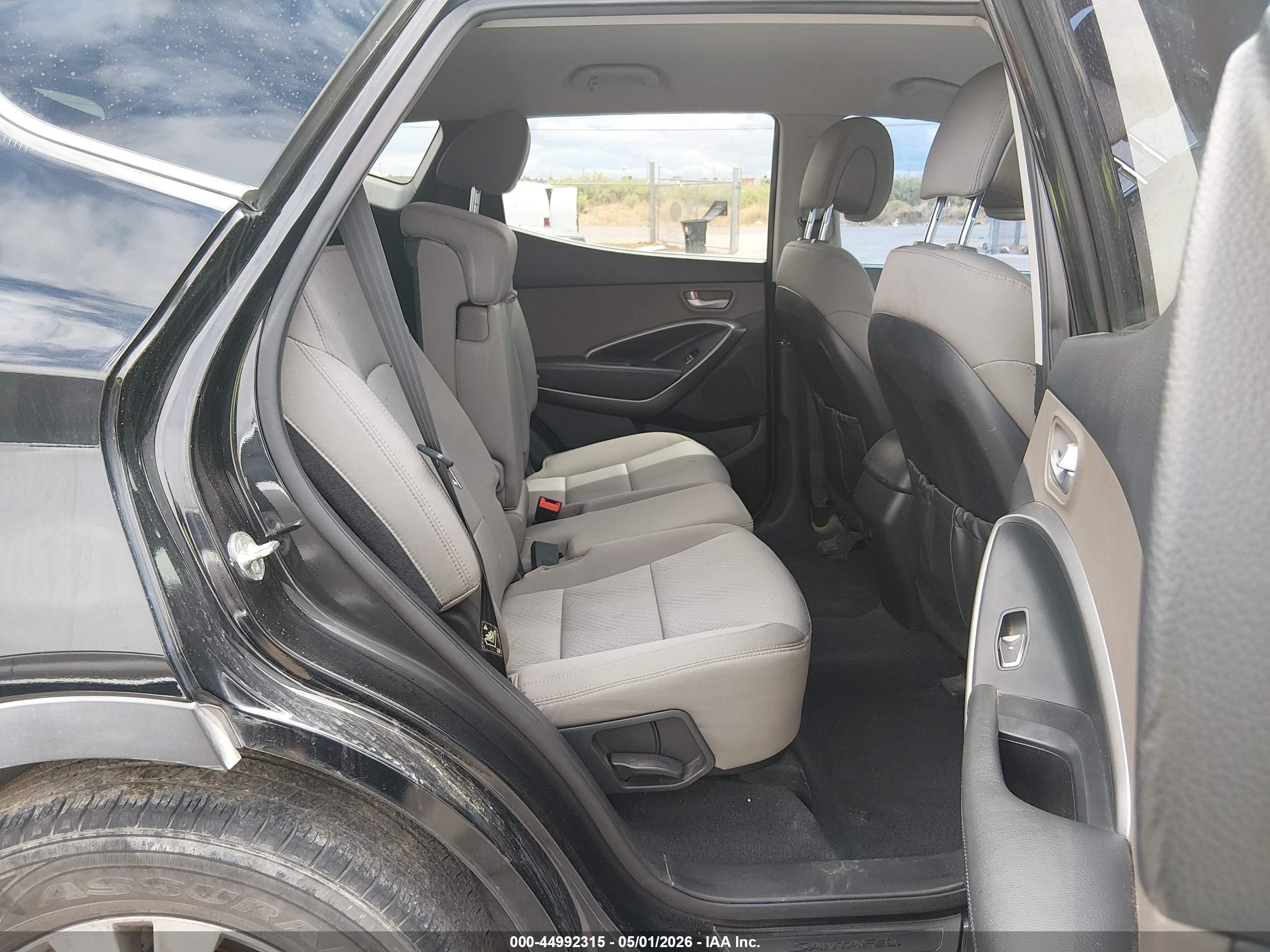 2014 Hyundai Santa Fe Sport 2.4l Black vin: 5XYZU3LB0EG176610