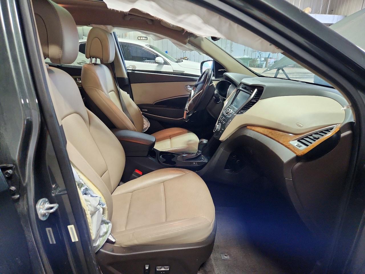 2014 Hyundai Santa Fe Sport 2.4l Gray vin: 5XYZU3LB0EG193407