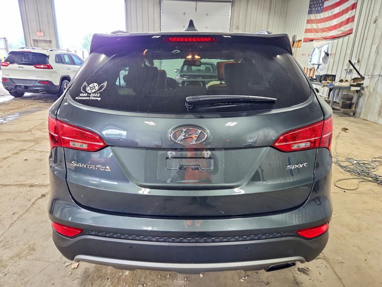 2014 Hyundai Santa Fe Sport 2.4l Gray vin: 5XYZU3LB0EG193407