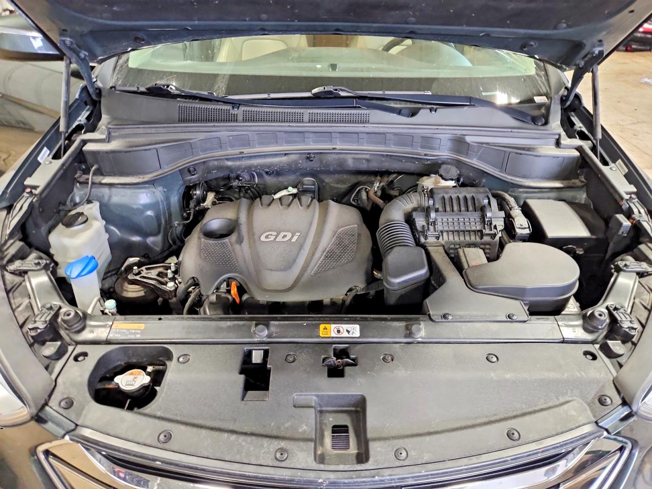 2014 Hyundai Santa Fe Sport 2.4l Gray vin: 5XYZU3LB0EG193407