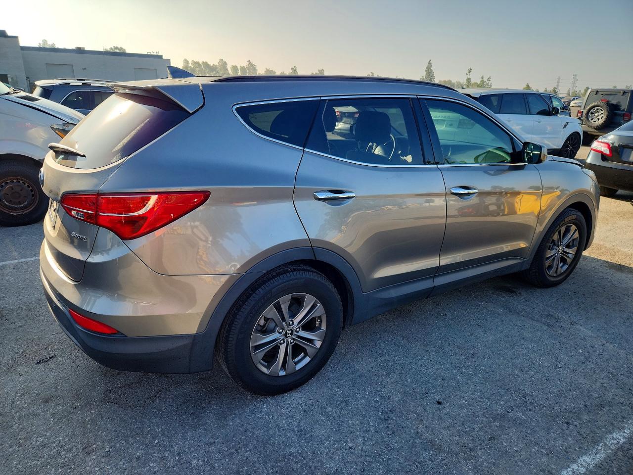 2014 Hyundai Santa Fe Sport 2.4l Gray vin: 5XYZU3LB0EG210397