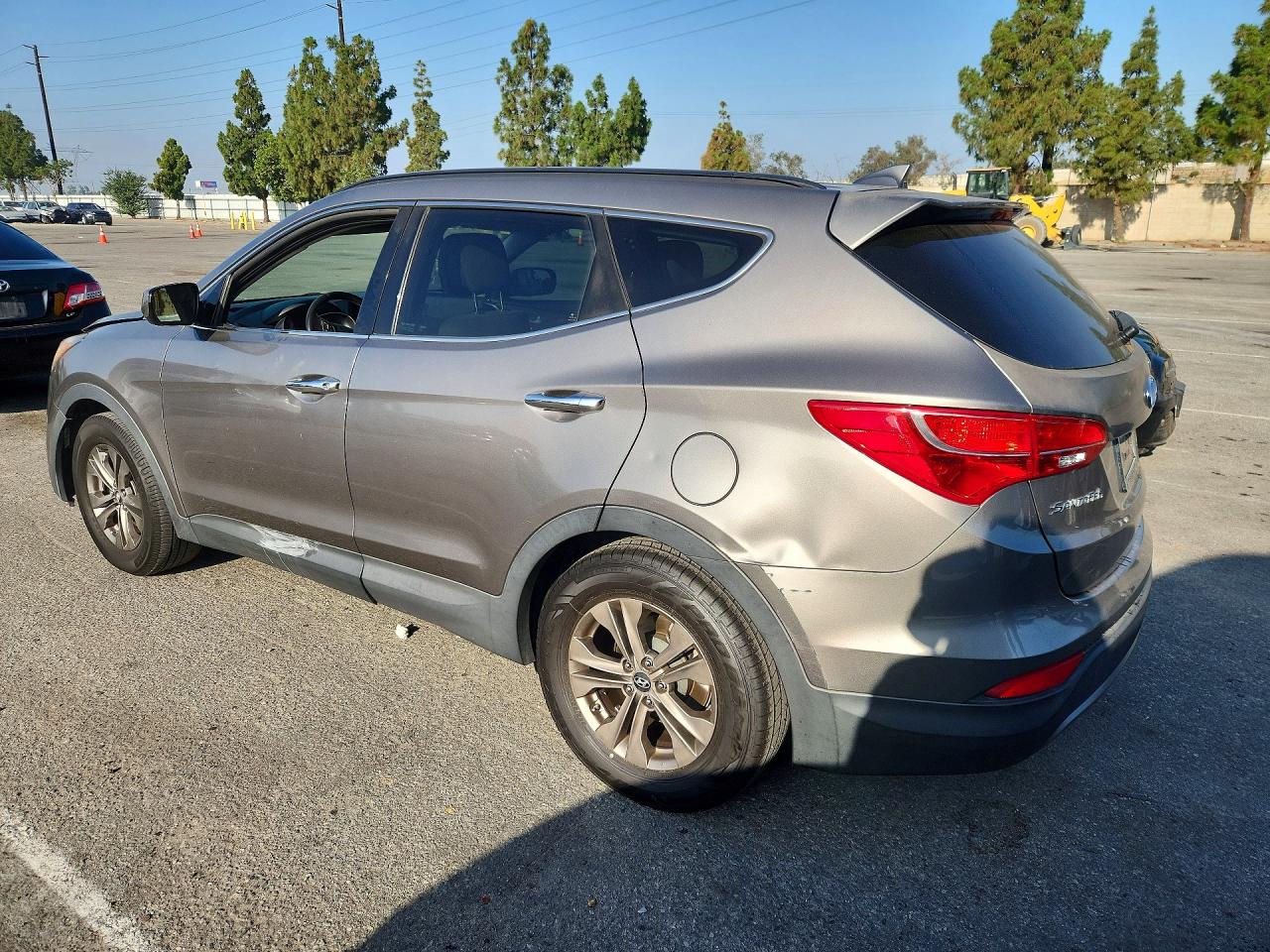 2014 Hyundai Santa Fe Sport 2.4l Gray vin: 5XYZU3LB0EG210397