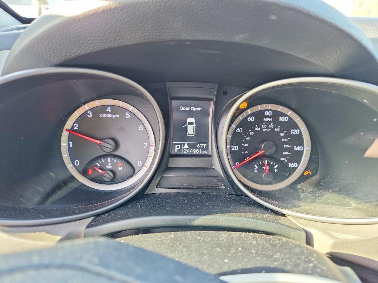 2014 Hyundai Santa Fe Sport 2.4l Gray vin: 5XYZU3LB0EG210397