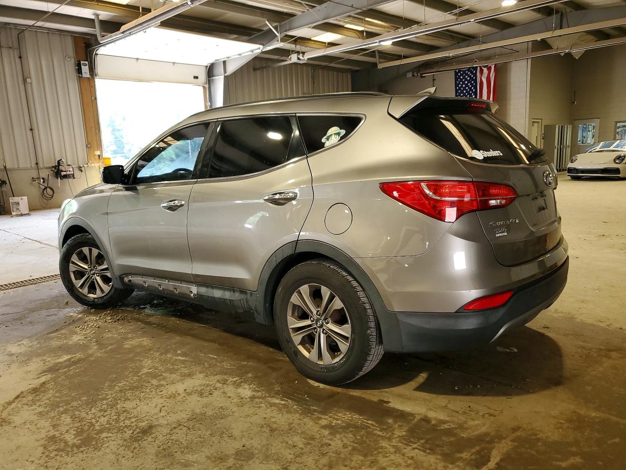 2015 Hyundai Santa Fe Sport 2.4l Silver vin: 5XYZU3LB0FG285263