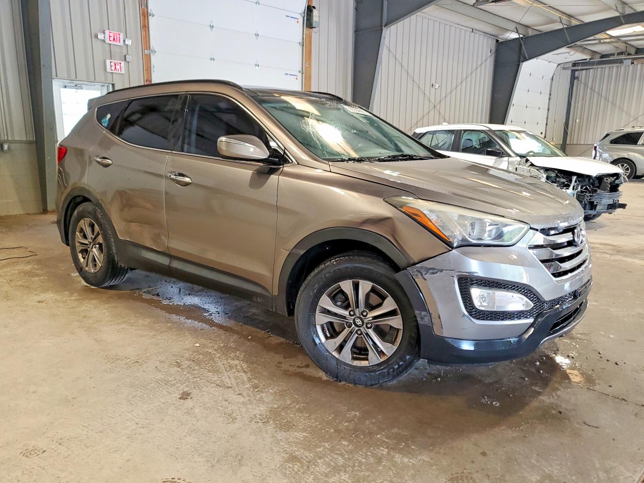 2015 Hyundai Santa Fe Sport 2.4l Silver vin: 5XYZU3LB0FG285263