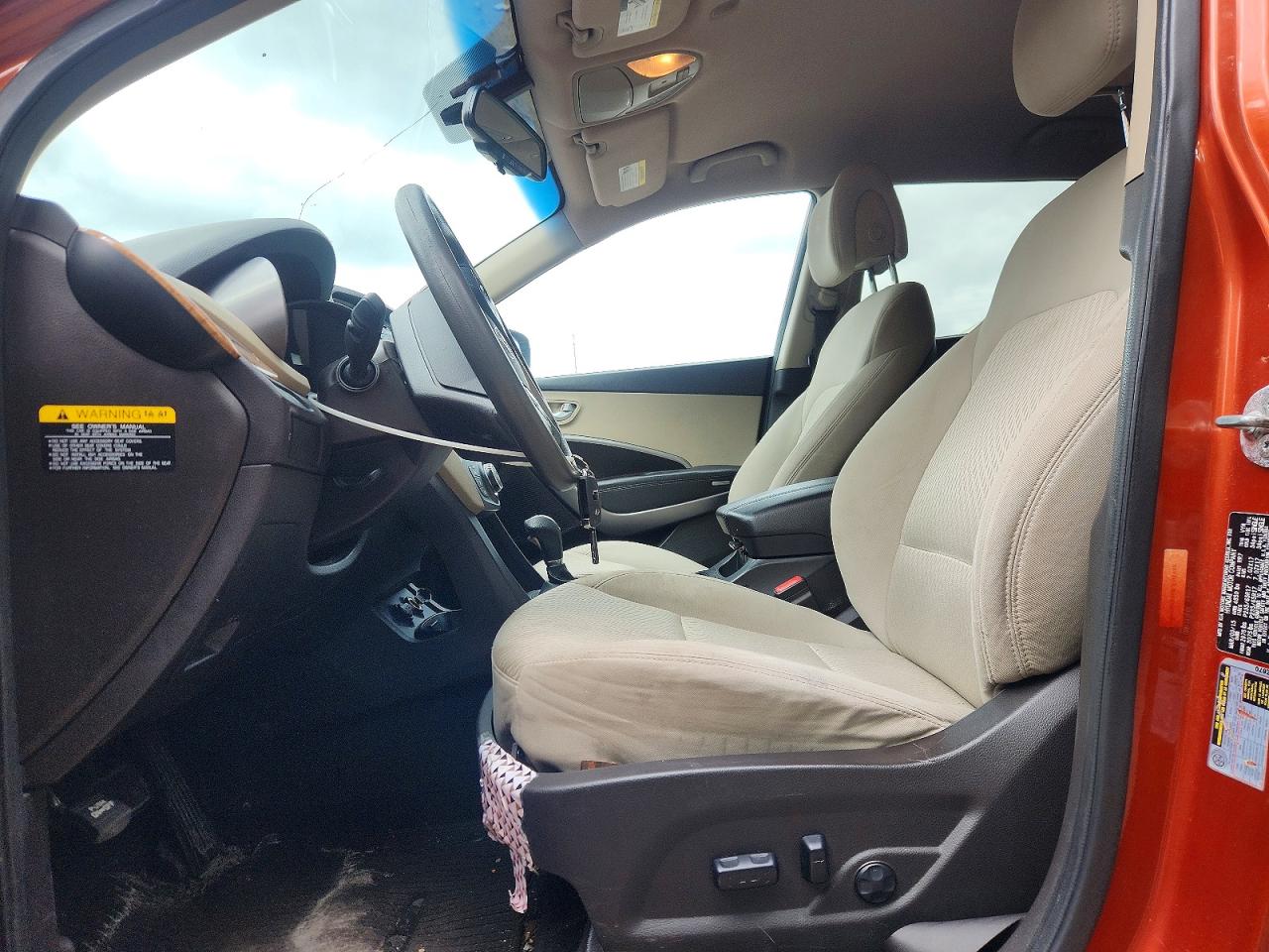 2015 Hyundai Santa Fe Sport 2.4l Orange vin: 5XYZU3LB0FG285456