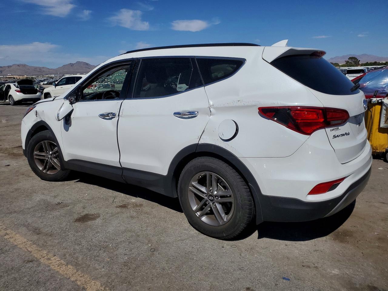 2017 Hyundai Santa Fe Sport 2.4l White vin: 5XYZU3LB0HG463367