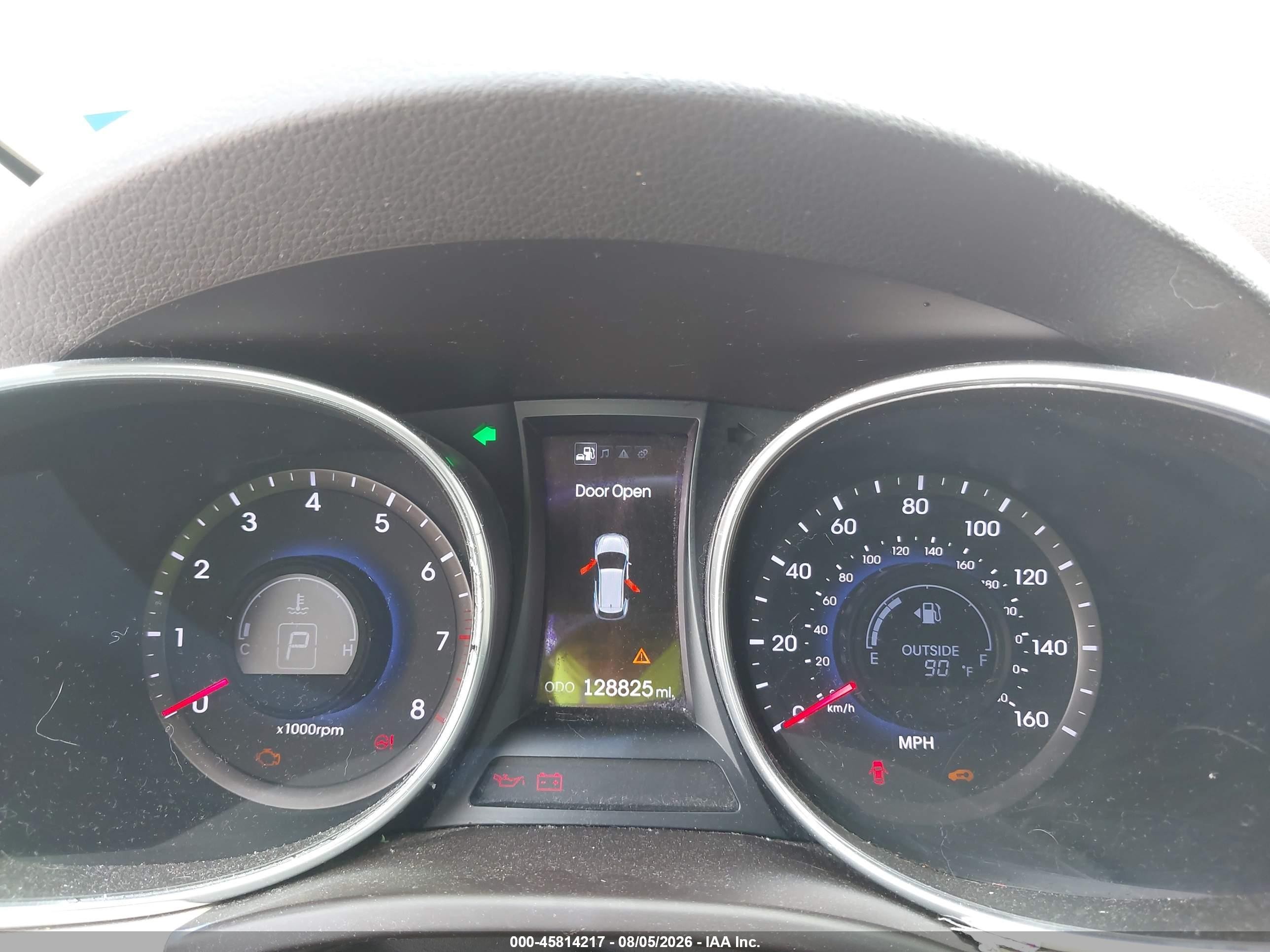 2013 Hyundai Santa Fe Sport Red vin: 5XYZU3LB1DG035091