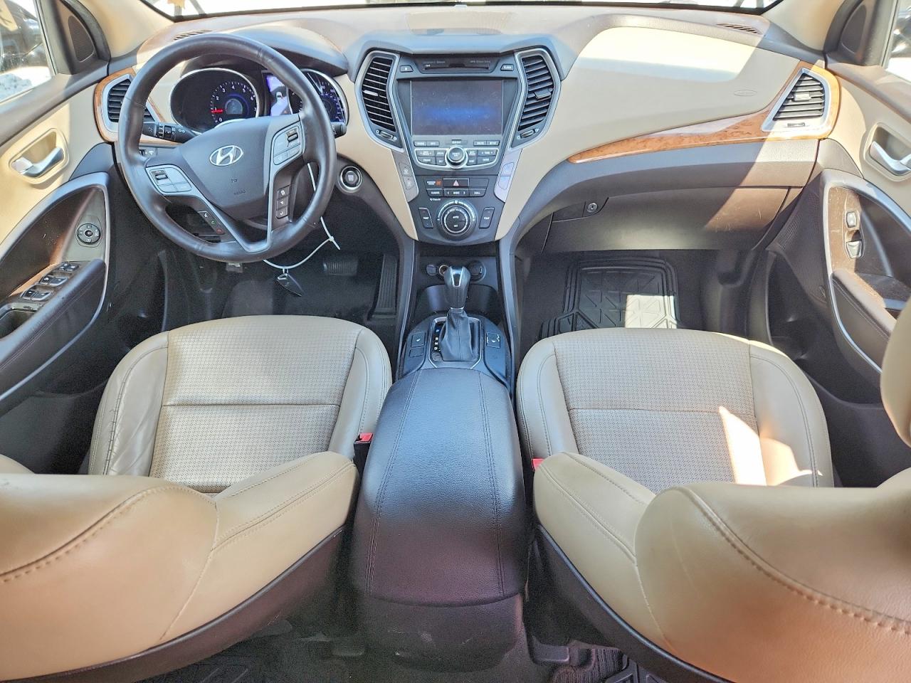 2013 Hyundai Santa Fe Sport 2.4l Black vin: 5XYZU3LB1DG073744