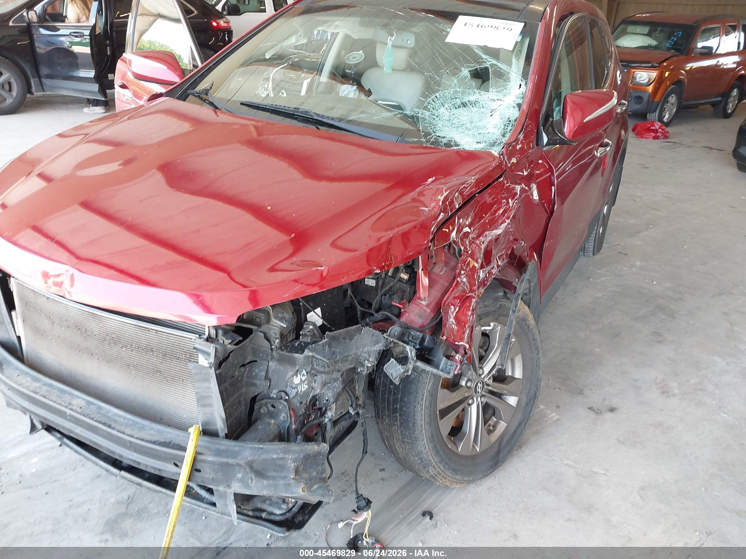 2013 Hyundai Santa Fe Sport Burgundy vin: 5XYZU3LB1DG090415