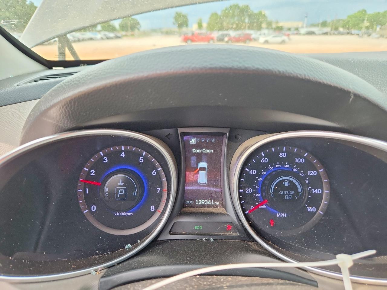 2013 Hyundai Santa Fe Sport 2.4l Black vin: 5XYZU3LB1DG092553
