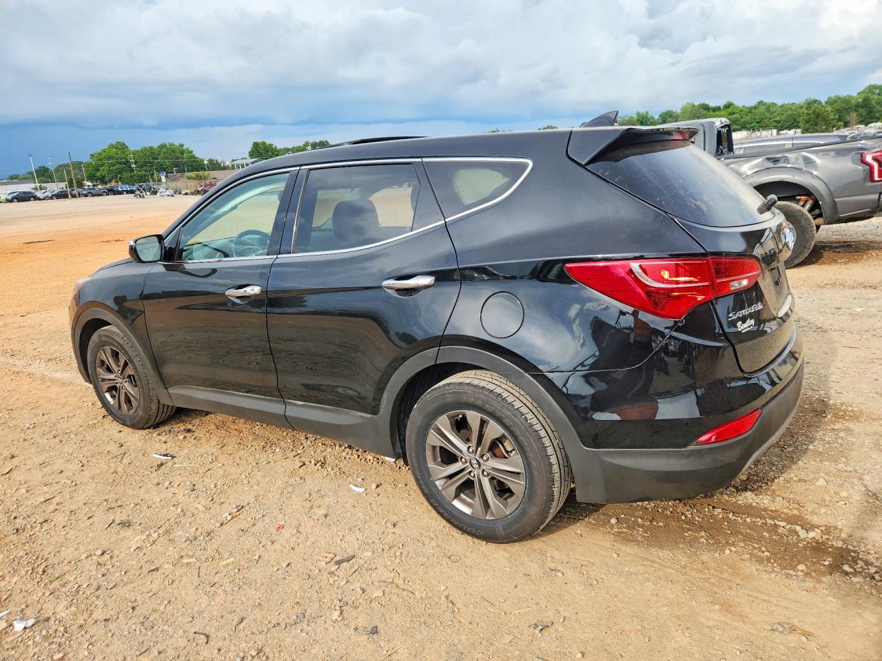 2013 Hyundai Santa Fe Sport 2.4l Black vin: 5XYZU3LB1DG092553