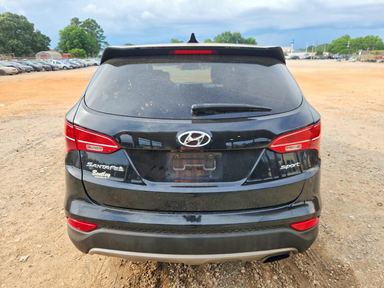 2013 Hyundai Santa Fe Sport 2.4l Black vin: 5XYZU3LB1DG092553