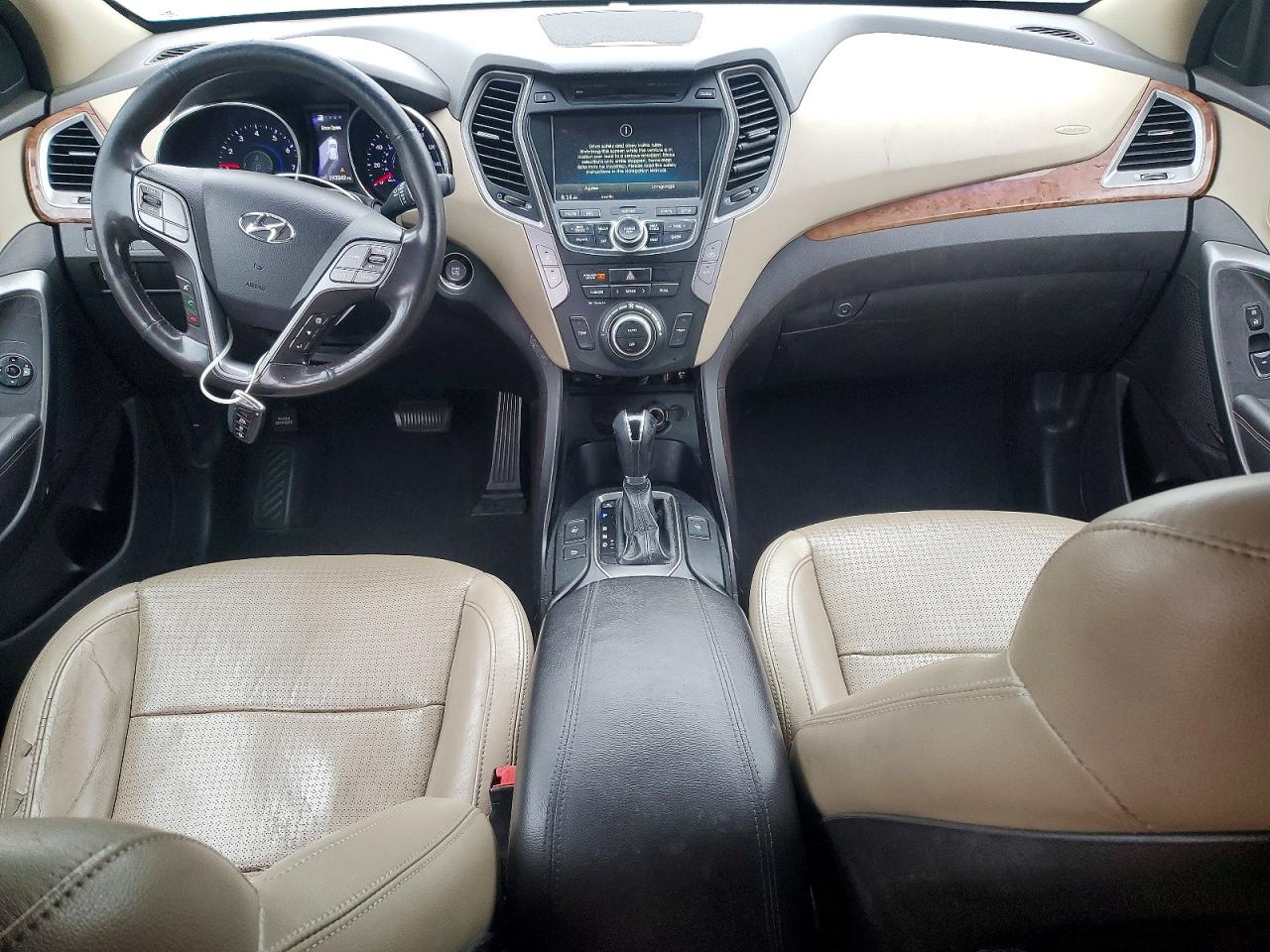 2014 Hyundai Santa Fe Sport 2.4l White vin: 5XYZU3LB1EG127660