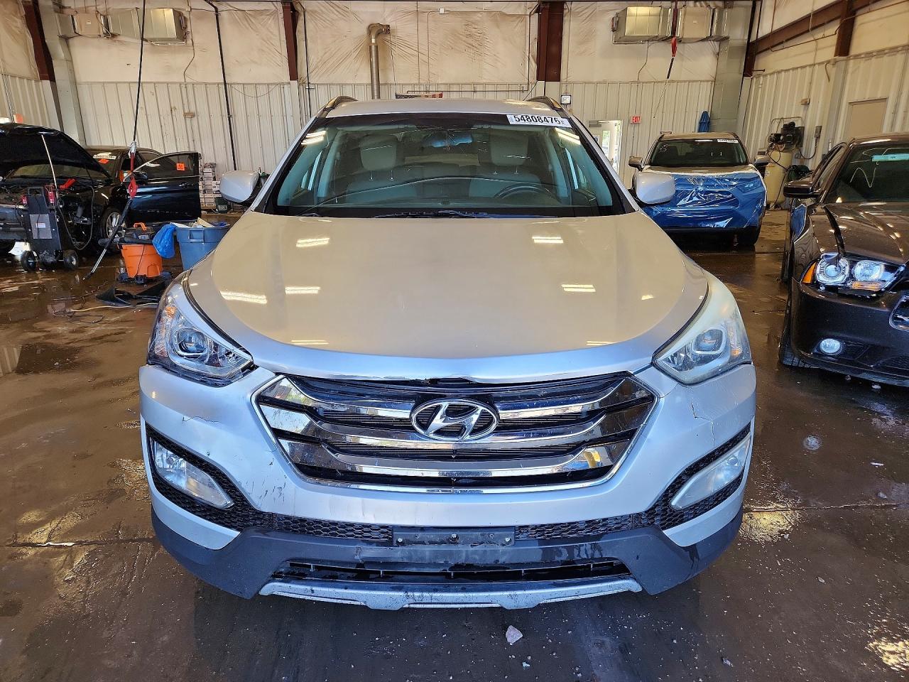 2014 Hyundai Santa Fe Sport 2.4l Silver vin: 5XYZU3LB1EG129232