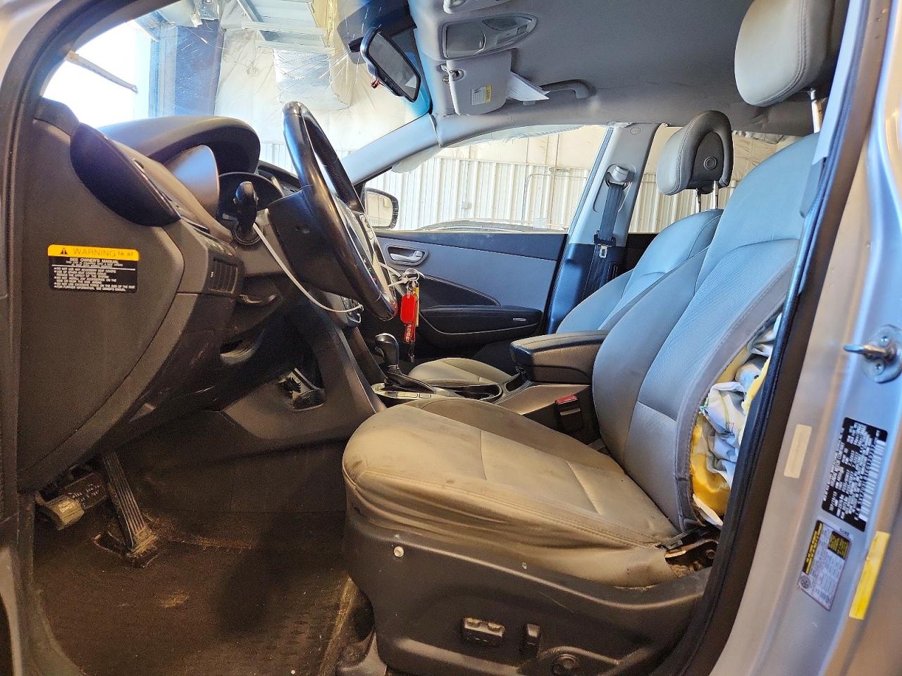 2014 Hyundai Santa Fe Sport 2.4l Silver vin: 5XYZU3LB1EG129232
