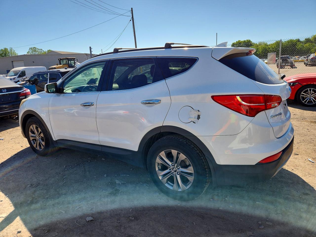 2014 Hyundai Santa Fe Sport 2.4l Белый vin: 5XYZU3LB1EG133605