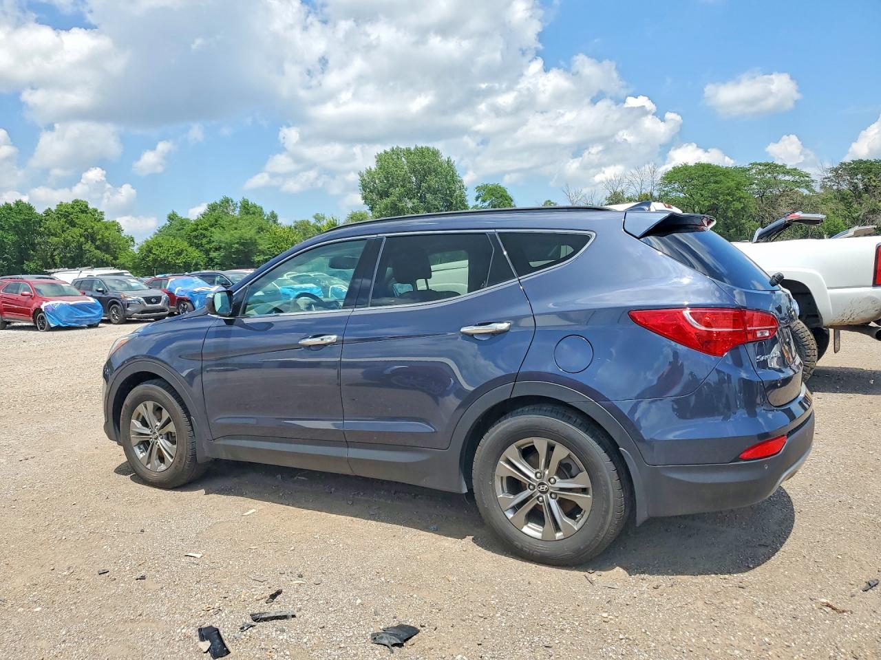 2014 Hyundai Santa Fe Sport 2.4l Gray vin: 5XYZU3LB1EG148105