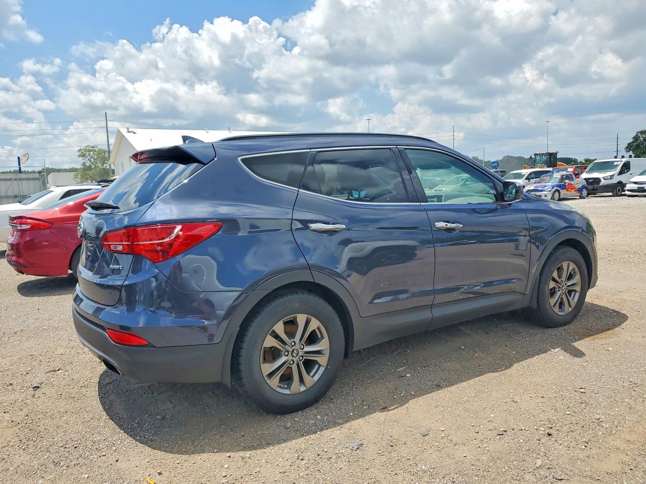 2014 Hyundai Santa Fe Sport 2.4l Gray vin: 5XYZU3LB1EG148105