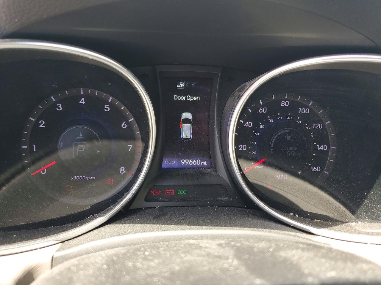 2014 Hyundai Santa Fe Sport 2.4l Gray vin: 5XYZU3LB1EG148105