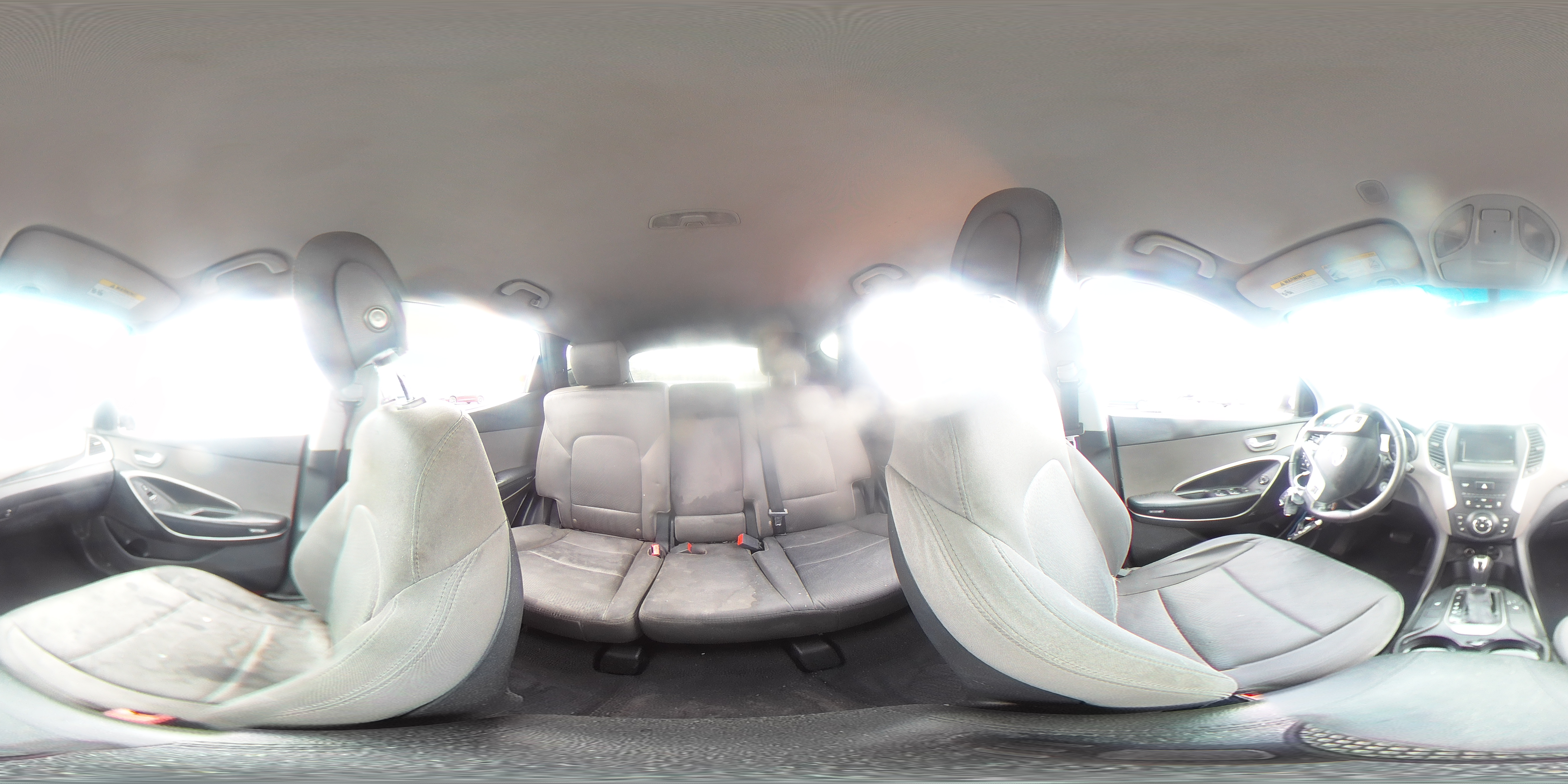 2014 Hyundai Santa Fe Sport 2.4l White vin: 5XYZU3LB1EG148136