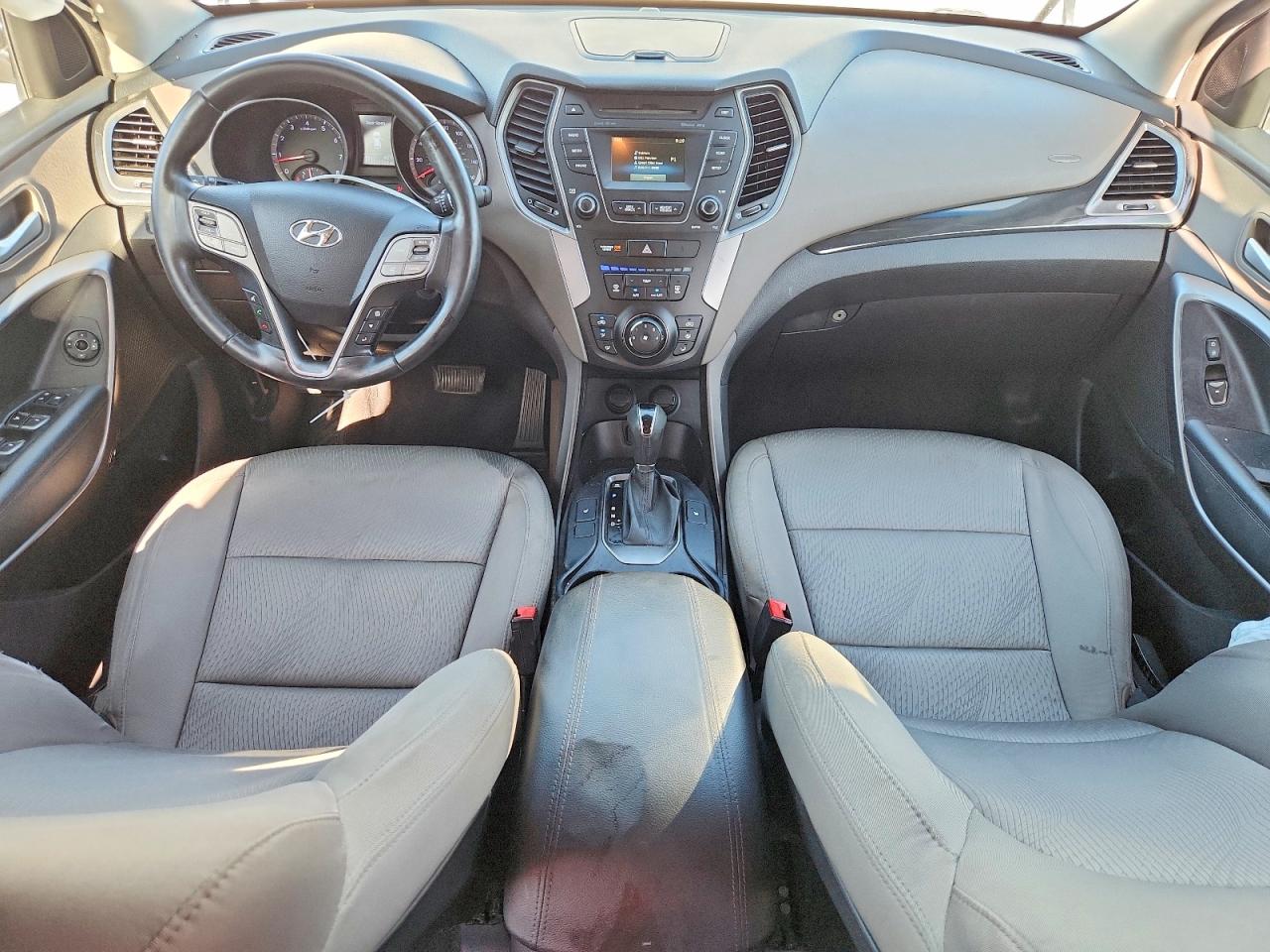 2014 Hyundai Santa Fe Sport 2.4l White vin: 5XYZU3LB1EG165065