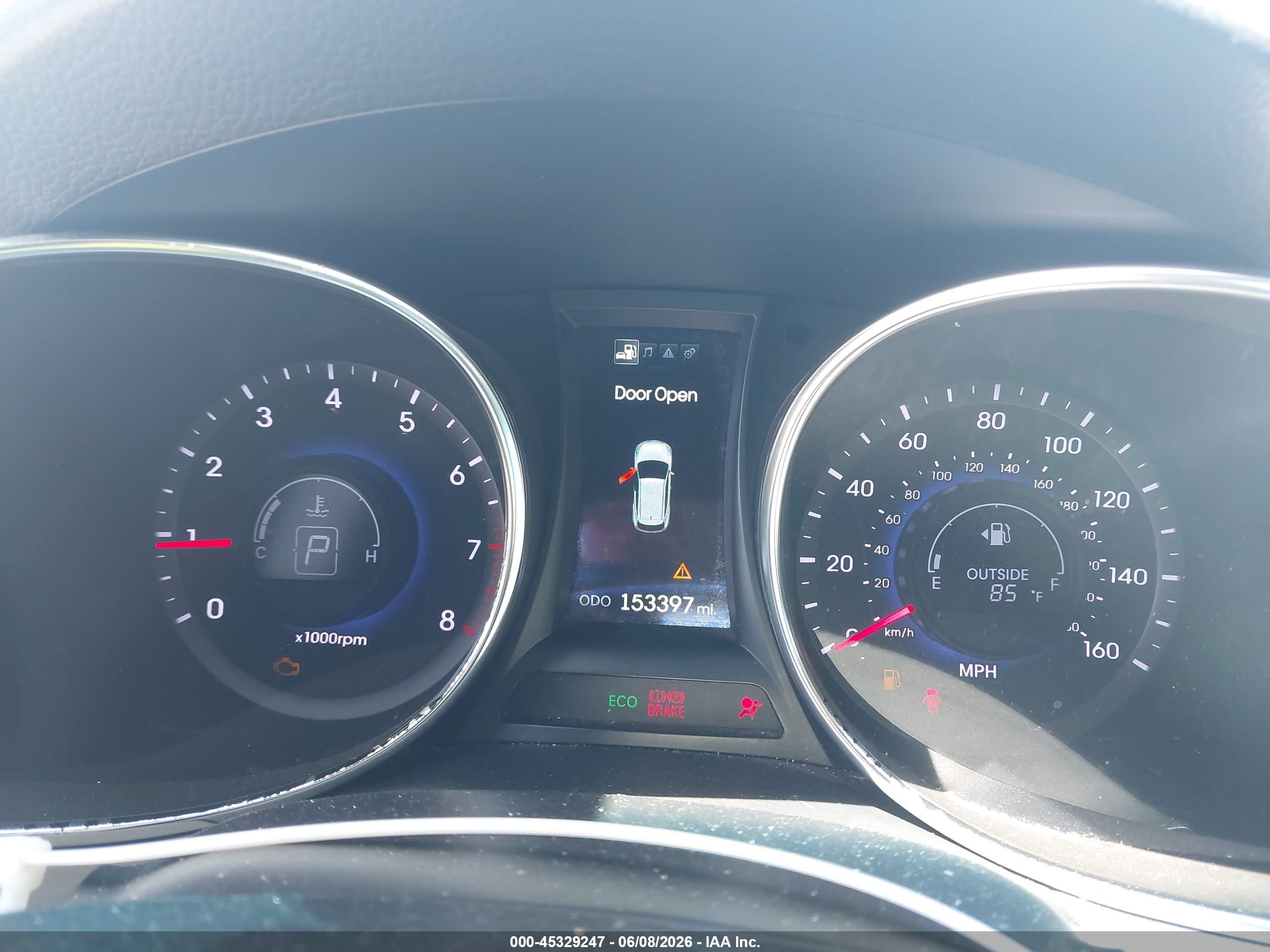 2014 Hyundai Santa Fe Sport 2.4l White vin: 5XYZU3LB1EG177944