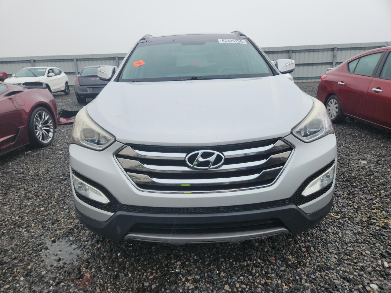 2014 Hyundai Santa Fe Sport 2.4l Silver vin: 5XYZU3LB1EG183162