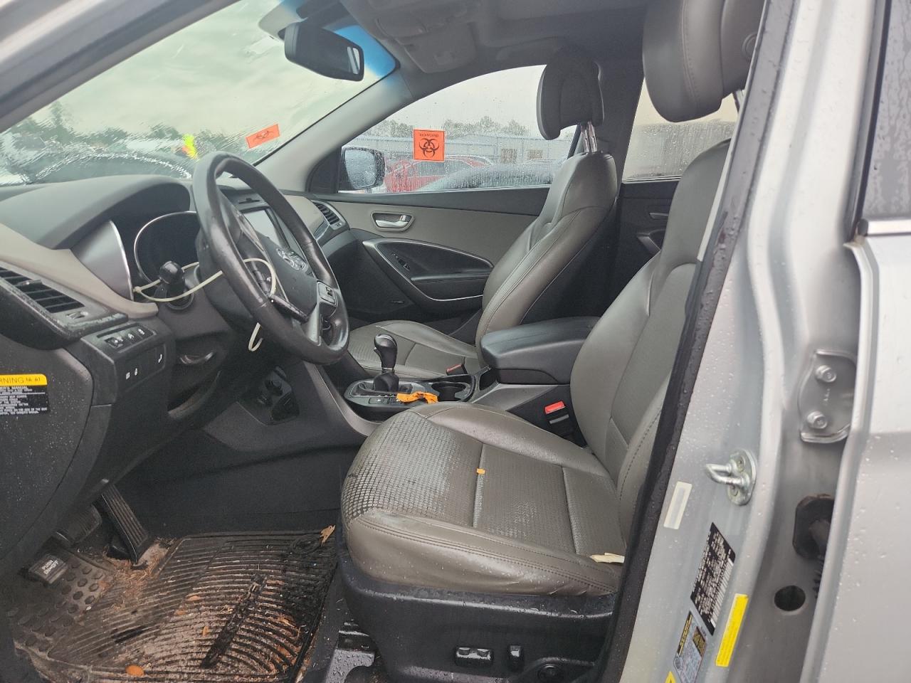 2014 Hyundai Santa Fe Sport 2.4l Silver vin: 5XYZU3LB1EG183162