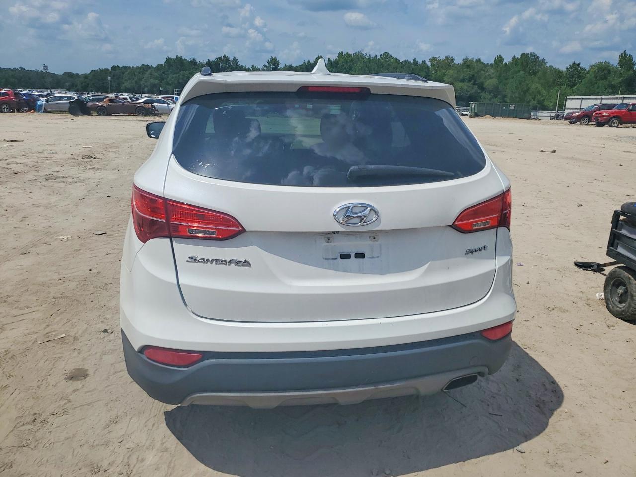 2014 Hyundai Santa Fe Sport 2.4l Белый vin: 5XYZU3LB1EG220582