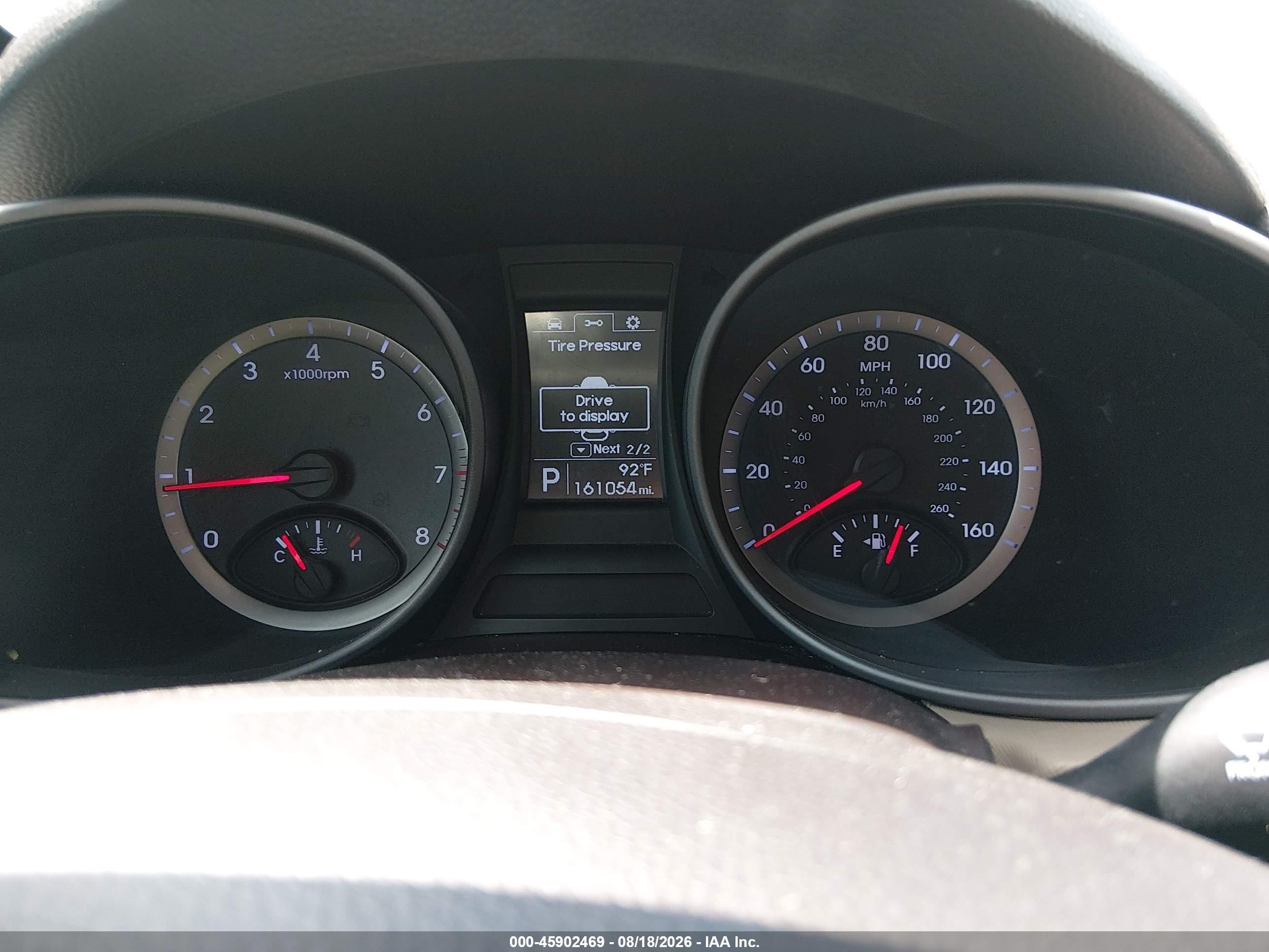 2015 Hyundai Santa Fe Sport 2.4l Red vin: 5XYZU3LB1FG263353