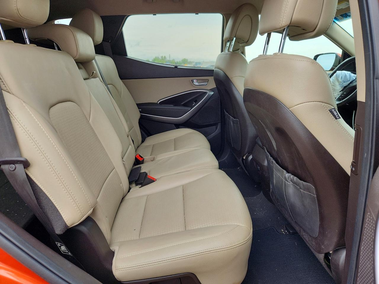 2015 Hyundai Santa Fe Sport 2.4l Orange vin: 5XYZU3LB1FG269704